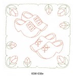 Sashiko Borduurpakket- Compleet pakket Klompen