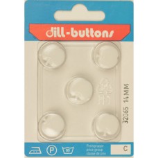 Kinderknoop appel wit - 5 stuks