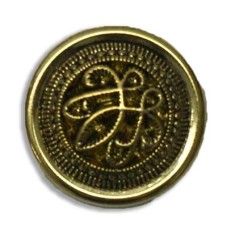 Knoop Design Goud 25mm - Per stuk