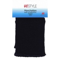 Manchetten Donkerblauw - Zelf blauwe mouwboord vervangen 
