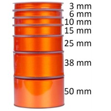 Oranje Satijnlint  - Kies een breedte