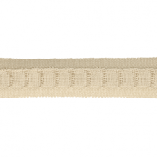 GOEDKOOP: Plooiband Beige - Prijs per meter