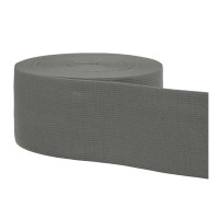 Ceintuur Elastiek 60mm Grijs - Prijs per meter