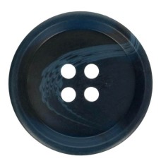 Grote Knoop Blauw 28mm - Per stuk 