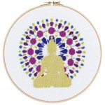 GOEDKOOP borduurpakket - Boeddha Mandala (excl. RING) 