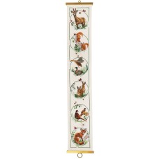 Borduurpakket Animals II schellekoord