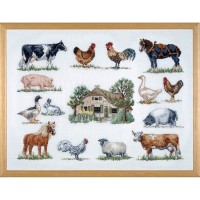 Borduurpakket Farm