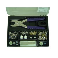 Drukknopen tang complete set - Bevat gereedschap en start-assortiment
