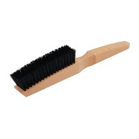 Kledingborstel met handvat - Kledingschuier met echt haar 